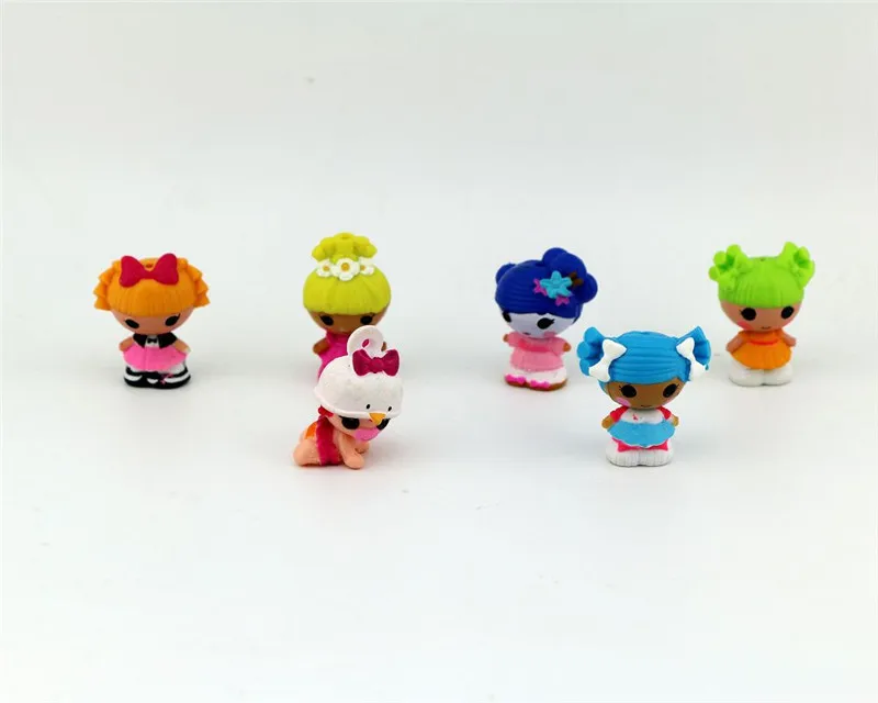 Куклы Skyleshine 50 шт./лот Lalaloopsy 4 см игровой домик игрушки экшн-фигурки для девочек
