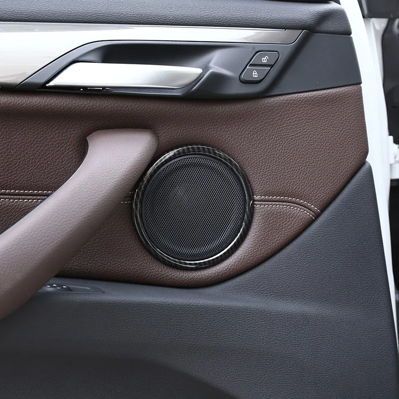 Кольцо для динамика из АБС пластика и углеродного волокна BMW X1 F48 2016/19 2 series 218i Gran