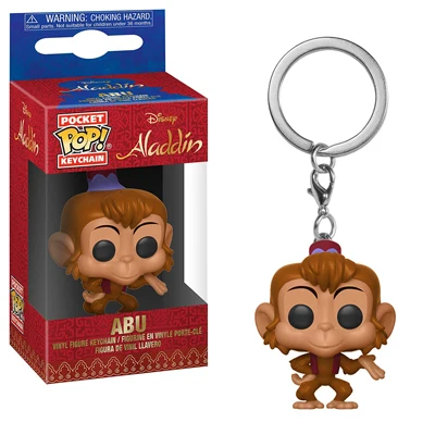 ABU FUNKO POP брелок официальный Сейлор Мун Веном Супер Герой Джон Сноу История игрушек алддин коллекционный Брелок с коробкой - Цвет: ABU