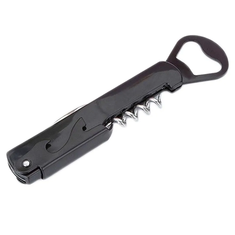 Открывалка для бутылок из нержавеющей стали 4 в 1 многофункциональный