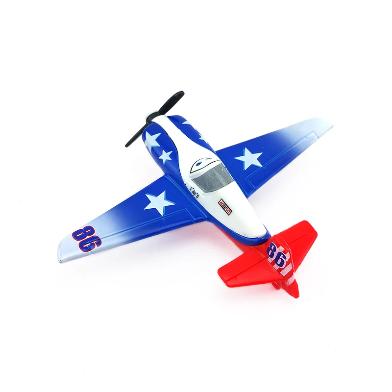 Disney Pixar Planes No.86 LJH специальная 1:55 литая под давлением игрушечная модель самолета