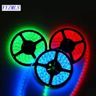 Горячая Светодиодная светильник Водонепроницаемая SMD5050 60LEDm DC12V Светодиодная гибкая лента 5m холодный белый теплый белый желтый красный зеленый синий RGB