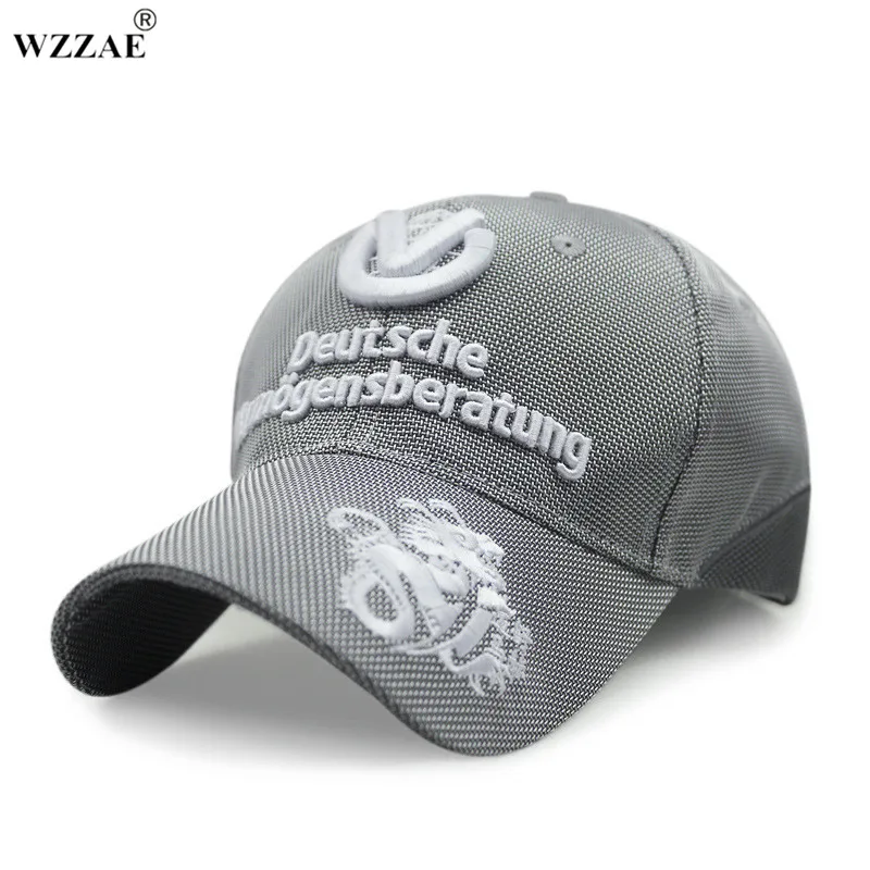 WZZAE Baltimore Snapback Bones Кепка s Майкл Шумахер шляпа мотоциклетная гоночная Кепка s Мужская бейсболка для мотокросса - Цвет: Silver grey