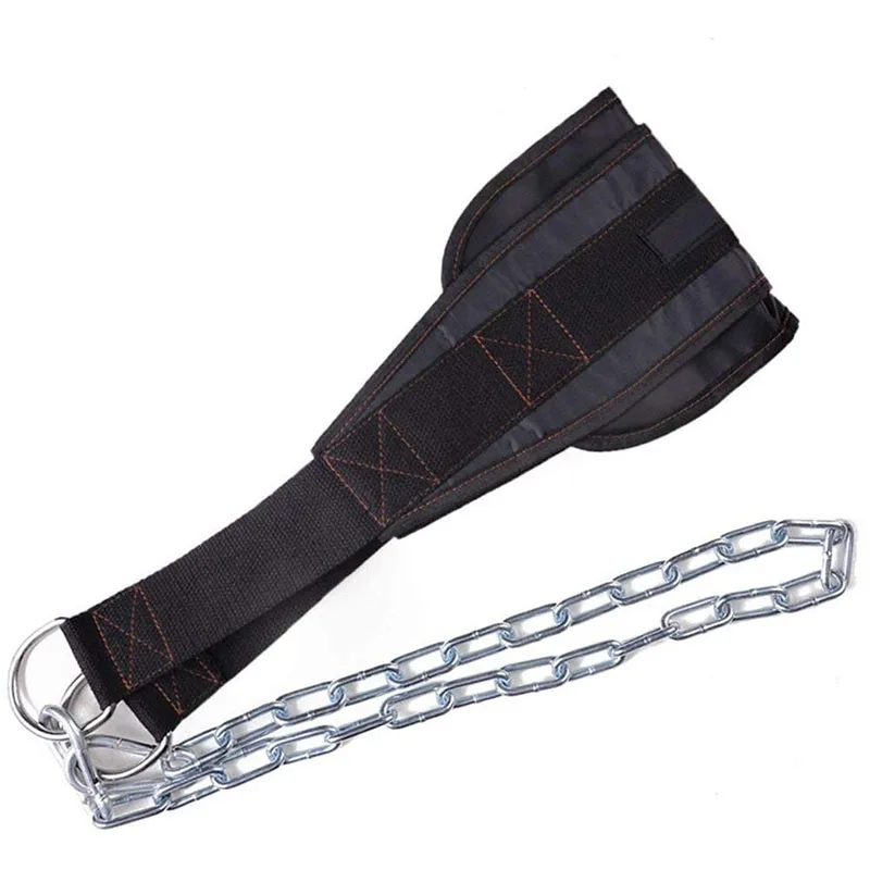 Тяжелая подъемная стойка для отжиманий с цепью Crossfit Pull Up Belt для силового лифтинга фитнеса бодибилдинга силовой тренировки тренажерного зала оборудования