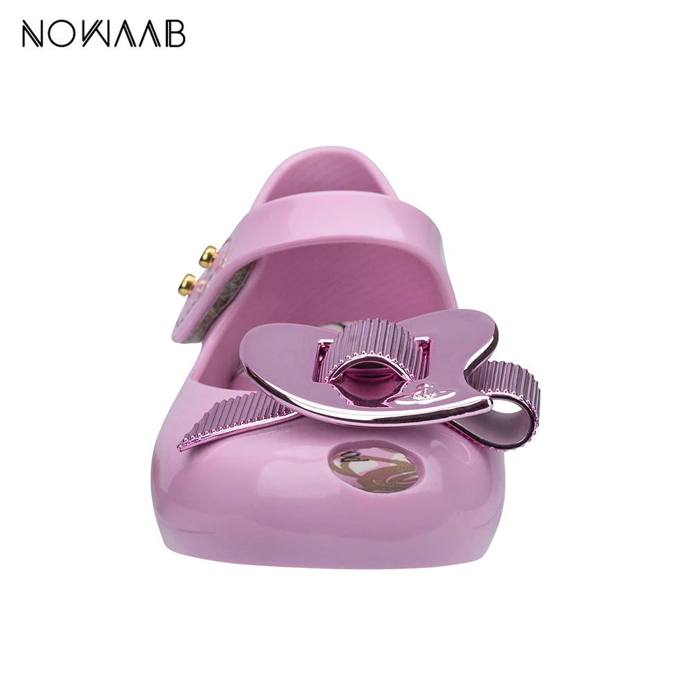 Mini Melissa Ultragirl IX 2019 New Summer Bow Girl Jelly Shoes Girls Non-slip Sandals Kids Beach Sandal Toddler | Детская одежда и