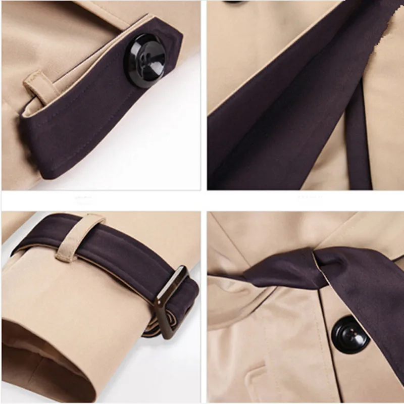 Женское длинное пальто с отложным воротником контрастных цветов Z041|trench coat for