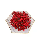 100 шт. 1 см искусственные мини-ягоды, разноцветные цветы, вишневые гранаты, тычинки, украшения для свадебной вечеринки, венки для творчества