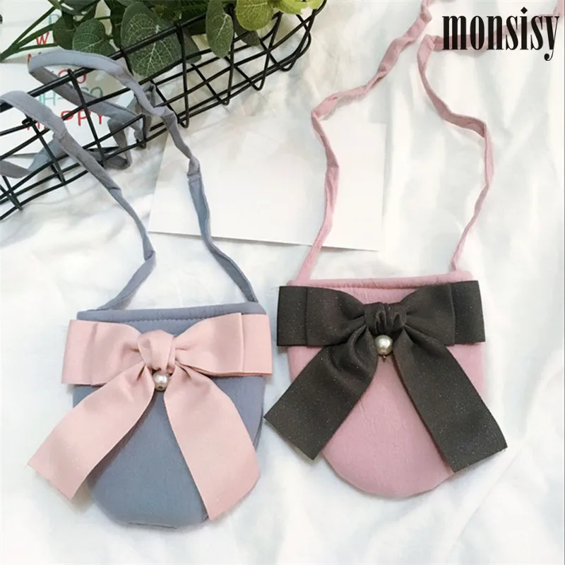 Monsisy Рождественская Детская сумка для девочки кошелек мальчика Kawaii на плечо
