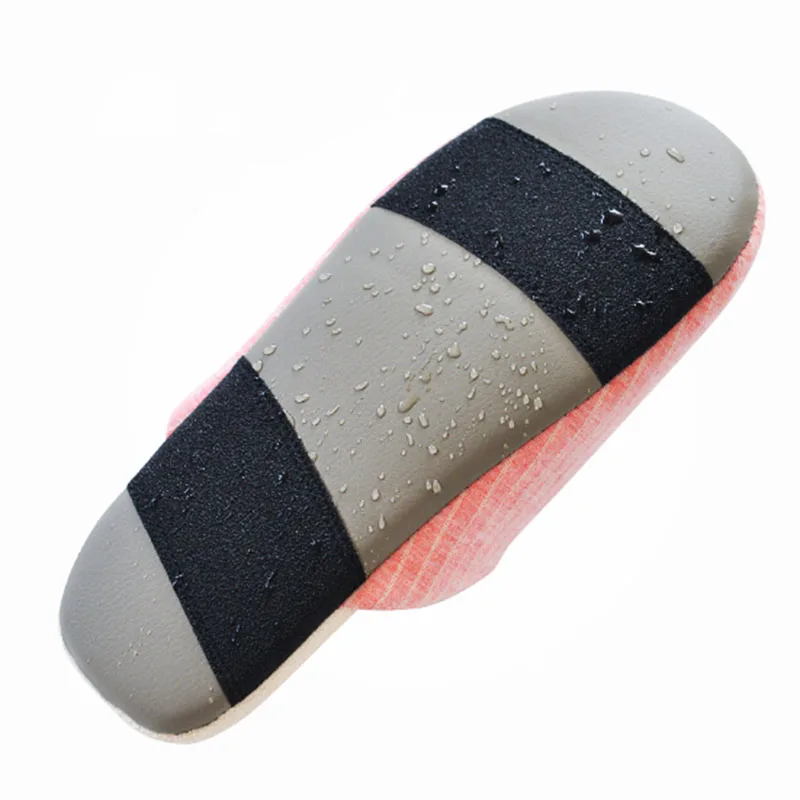 Jron 2017 новые зимние мужские тапочки домашние хлопковые белые полосатые мягкие