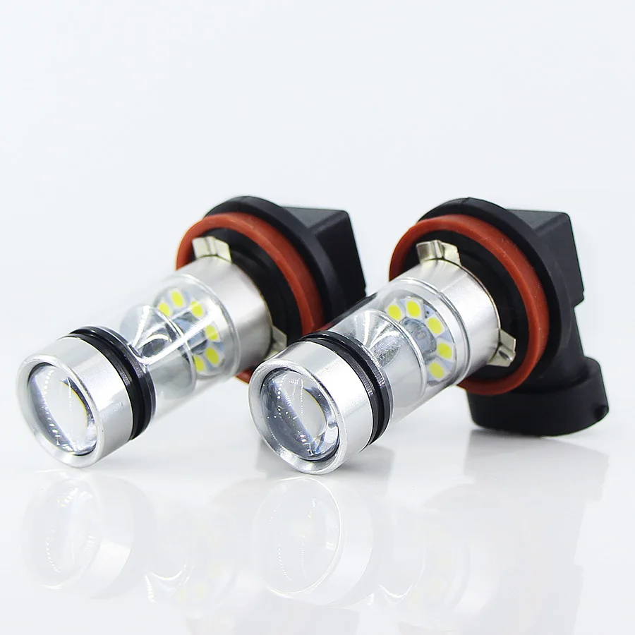Пара H11 led H8 противотуманные фары 9005 Автомобильные 9006 дневные лампы для Jeep H16 Противотуманные фары PY24W поворотник PSX24W дальнего света H10 для VW P13W