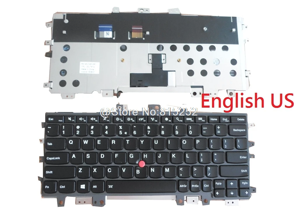 Клавиатура для ноутбука lenovo ThinkPad Helix Gen 2 20CG 20CH Ultrabook Pro Dock английский США Бразилия BR