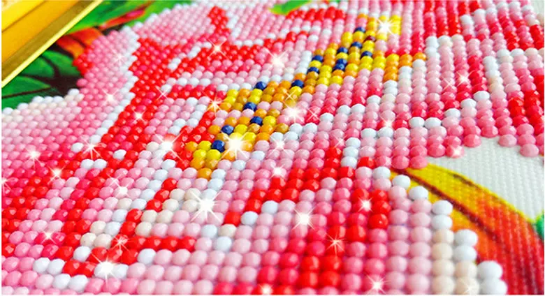 DIY алмазов картина вышивки крестом рукоделие розовые цветы pattern home decor вышивка |
