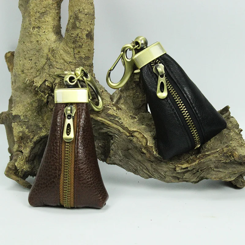 Чехол-кошелек для ключей от машины из натуральной кожи | Багаж и сумки