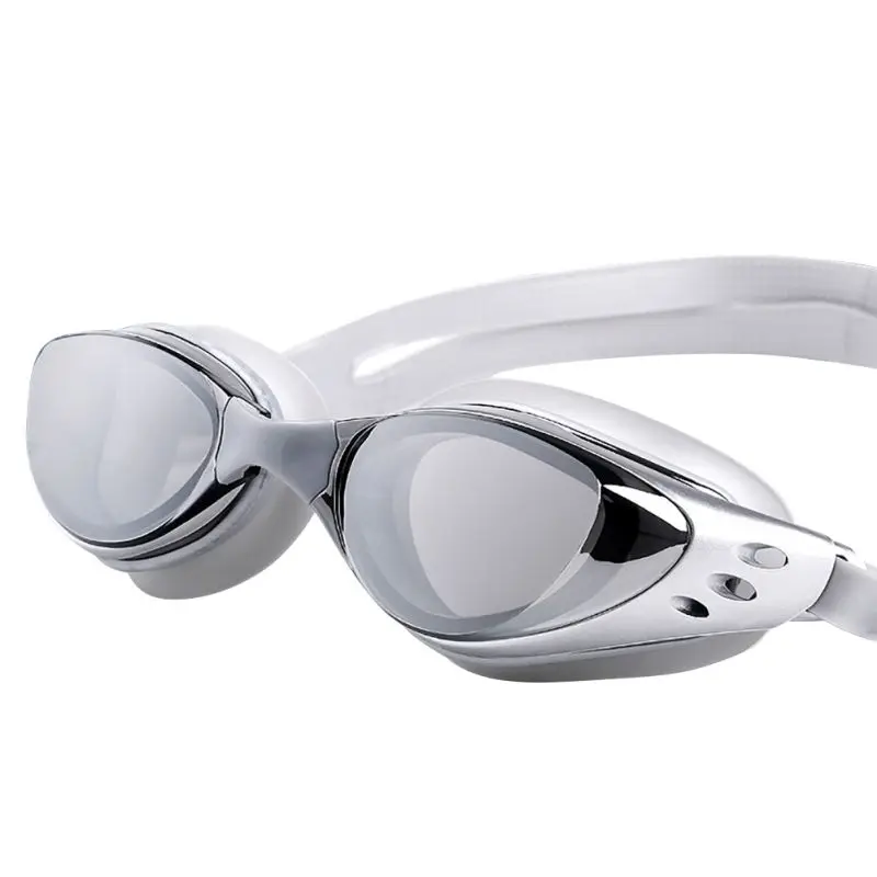 

Adjustable Swim Goggles Waterproof Anti Fog UV Protection Adults Professional Colored Lenses Diving Swimming Eyewear
