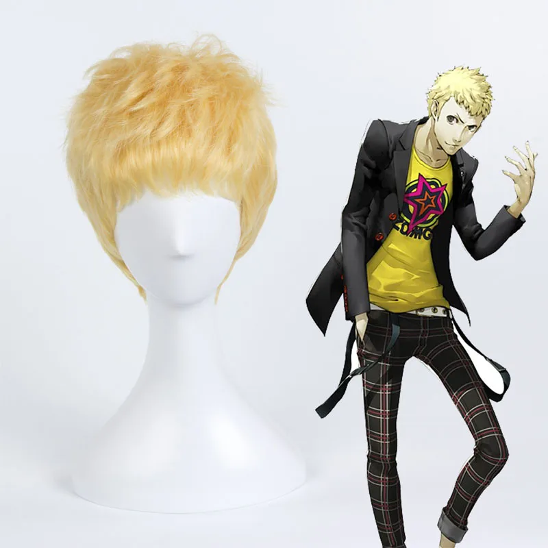 Cosroad Persona 5 Ren Amamiya Ryuji Sakamoto Anne Takamaki Косплей парики Джокер футаба Сакура Хару Окумура