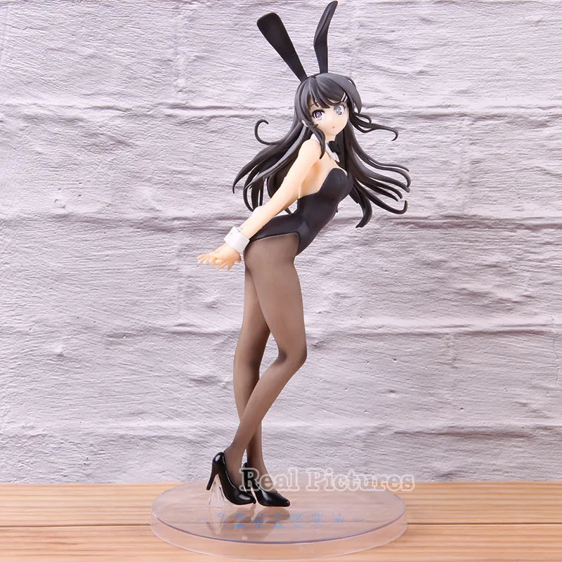 Rascal Not Dream of Bunny Girl Senpai Sakurajima Mai 1/7 Масштаб ПВХ Sakurajima Mai фигурка Коллекционная модель игрушка в подарок