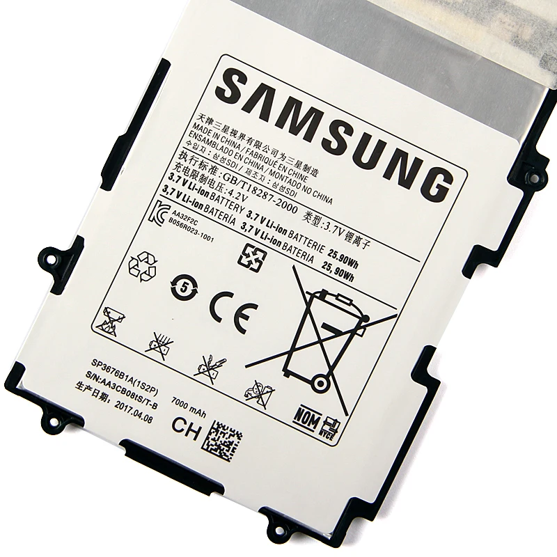 Original Samsung SP3676B1A Battery For Galaxy Note 10.1 GT-N8000 GT-P7510 P5100 P5113 N8005 N8013 N8020 P7500 7000mAh | Мобильные