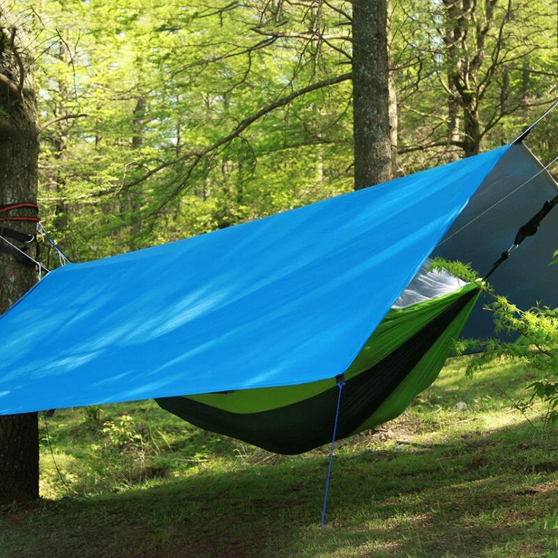 Survivalist Ultralight 3х3м/10'x10' Кемпинг Брезент для сетки укрытие Пирамида Бриз Палатка