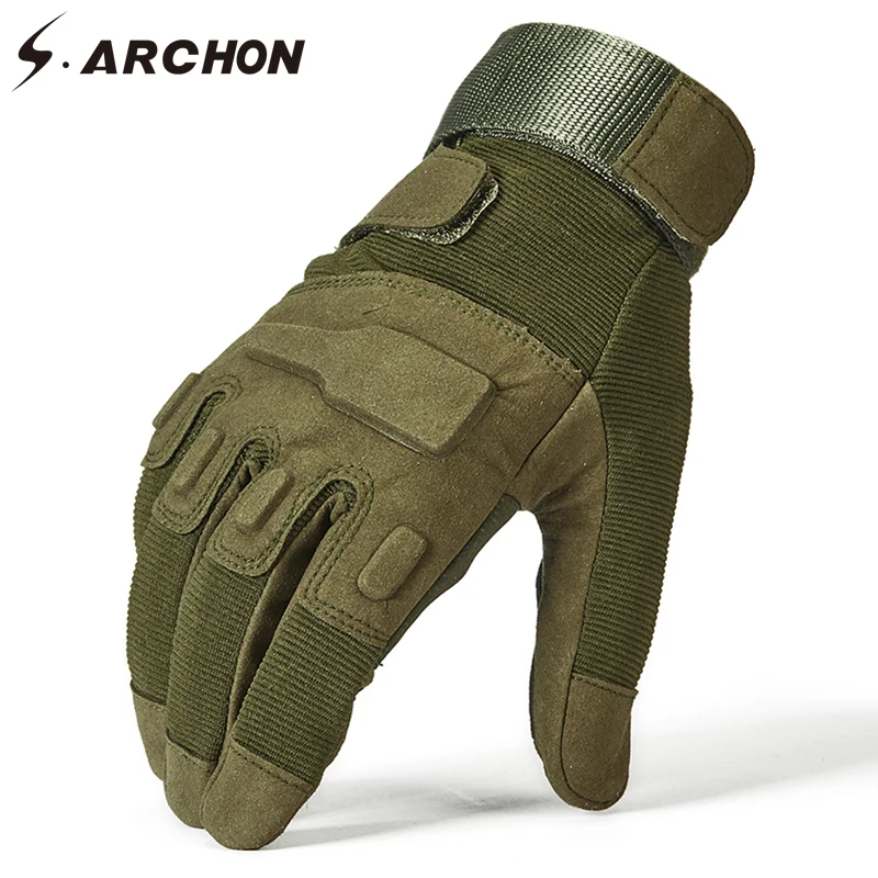 

SWAT Special Forces Military Full Finger Gloves Men Police Soldier Paintball Tactical Mitten Airsoft Shoot Combat Glove