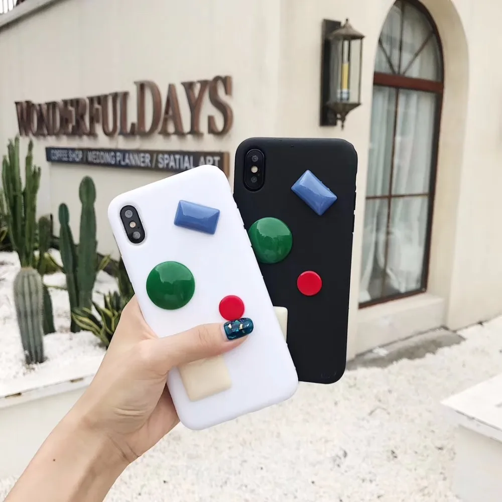 2018 Для женщин Мягкий силиконовый оригинальные 3d чехол для iPhone xs XS Max x10 7 plus 8 плюс
