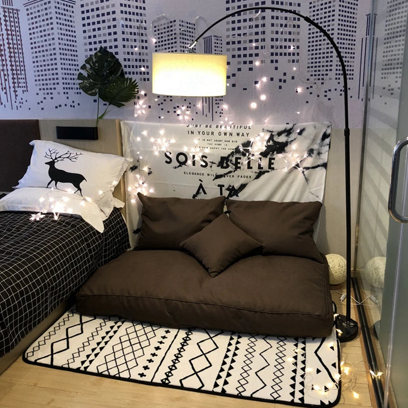 

17% Lazy Bean Bag Sofa Single Bedroom Floor Cushion Balcony Sofa Bean Bag Chair Chaise Tatami Washable Bed Room Chair