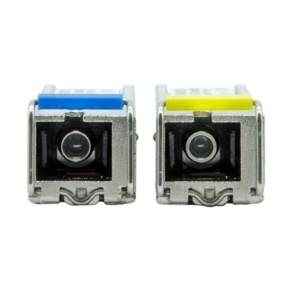 5 пар 1000BASE BX BiDi SFP 1310nm/1550nm 3 км модуль одиночный волоконный SC разъем