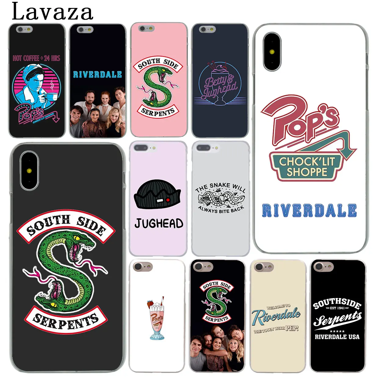 Жесткий чехол для телефона Lavaza со змеиным узором iPhone XR XS X 11 Pro Max 10 7 8 6 6S 5 SE 4