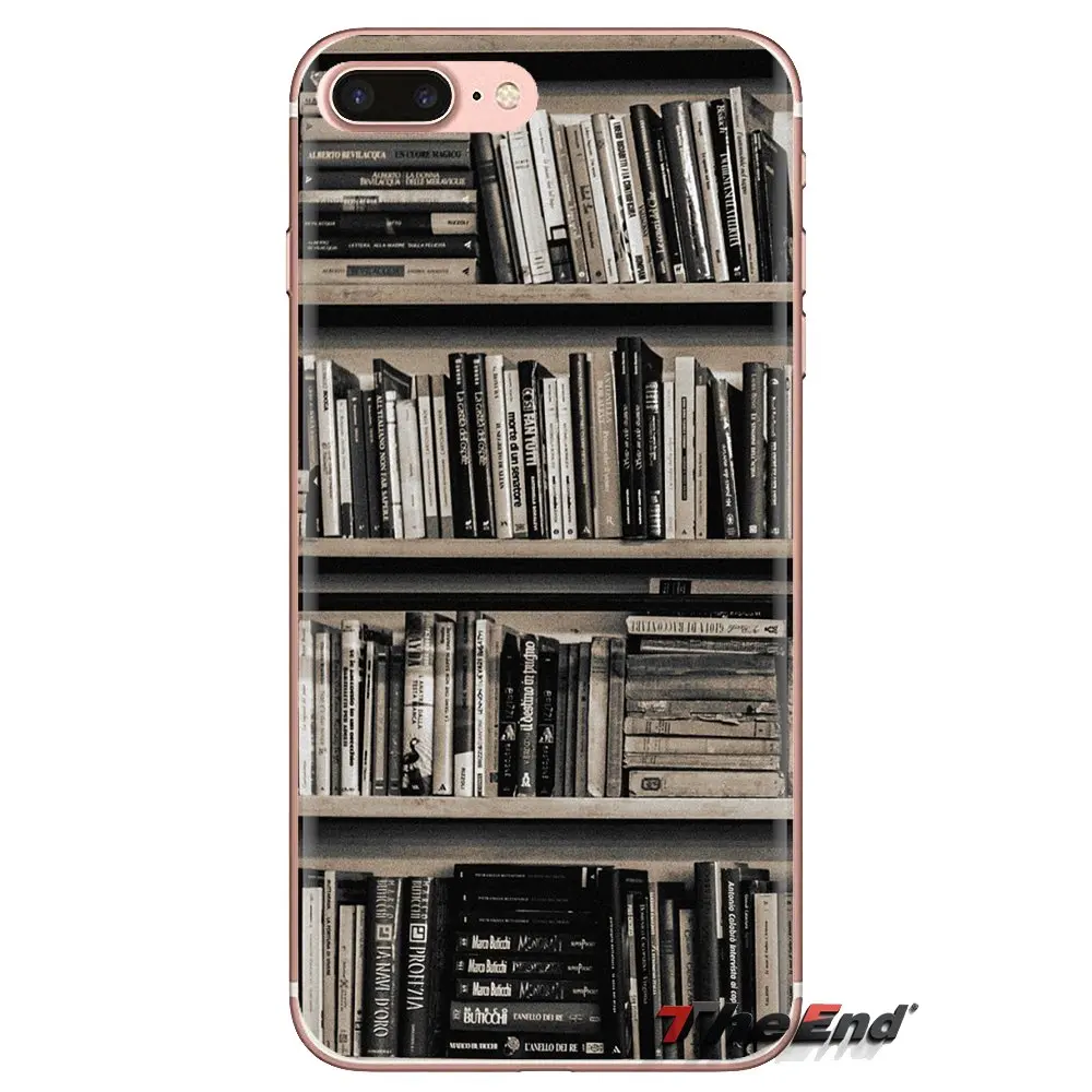 Phone Covers Retro Book Shelf Bookshelf Library For Xiaomi Mi3 Samsung A10 A30 A40 A50 A60 A70 Galaxy S2 Note 2 Grand Core Prime |