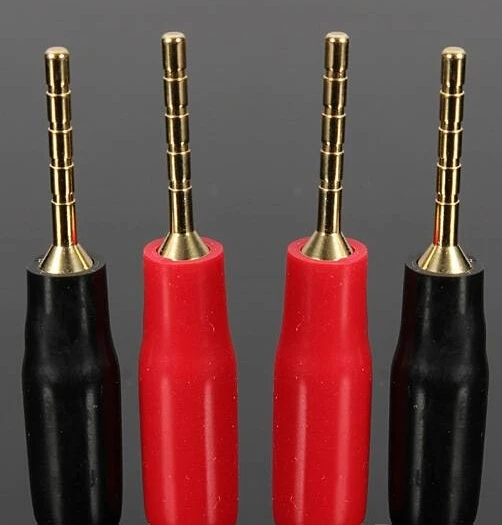 4 шт. B2 2 мм проводной музыкальный кабель для динамика разъем типа банан|connector