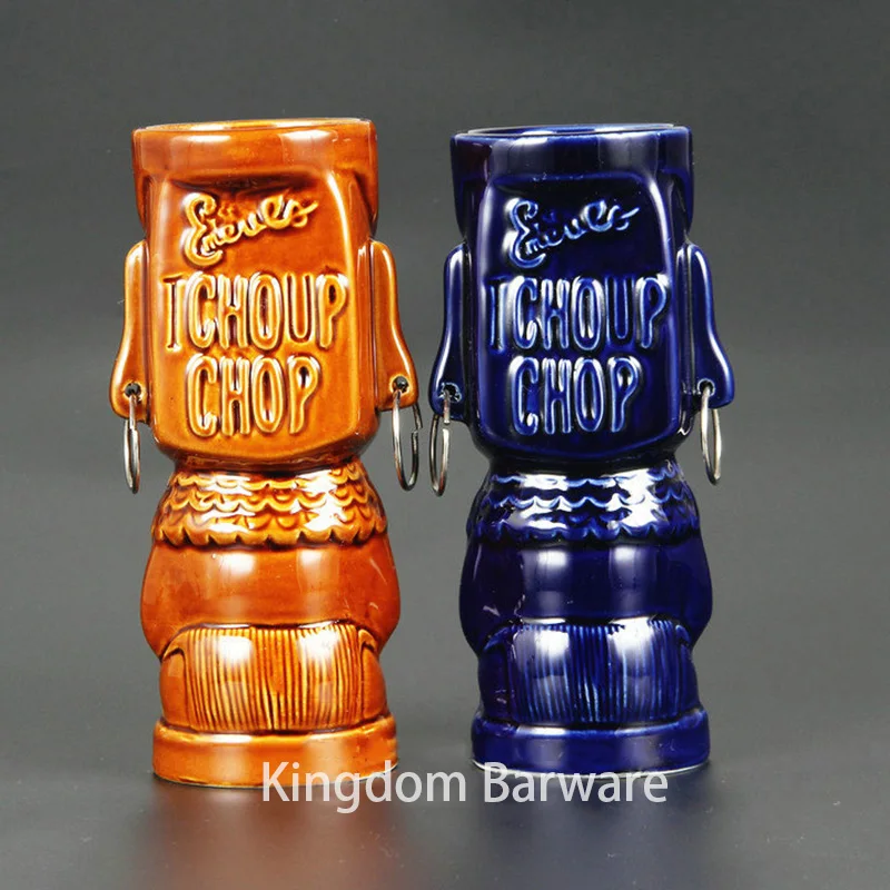 Tiki-кружки Коктейльная чашка кружка для пива и вина керамические кружки Tiki