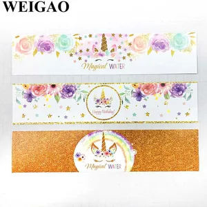 WEIGAO 24 шт. фотообои с единорогом