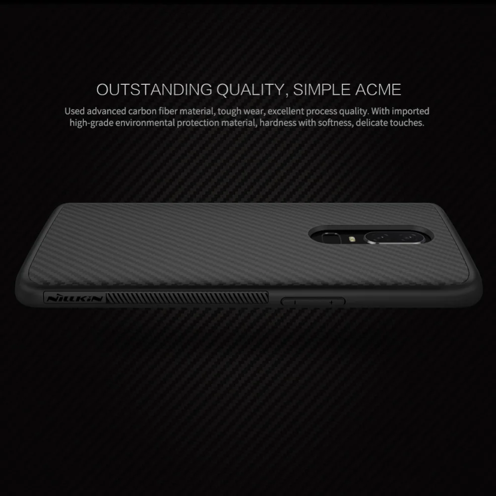 Для oneplus 6 Nillkin синтетическая Пластиковая Задняя жесткая задняя крышка из ПК чехол для oneplus 6 A6000 Магнитный чехол для телефона 6,2" дюймов