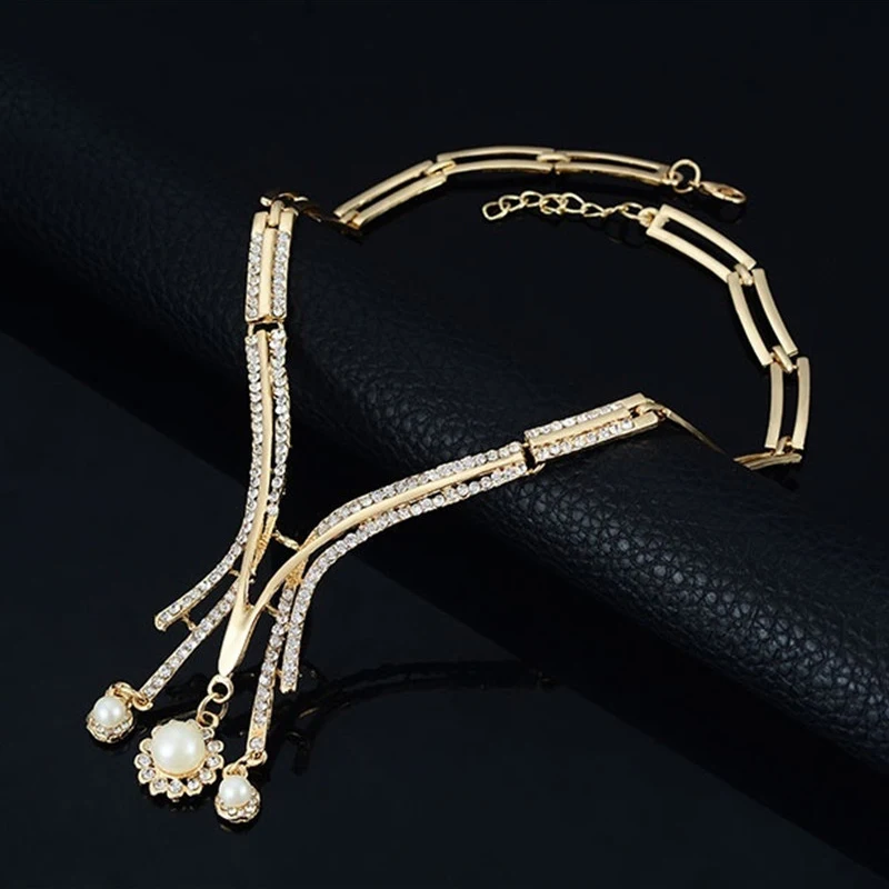 4 шт. Женский комплект украшений с австрийским кристаллом|jewelry sets for women|designer jewelry