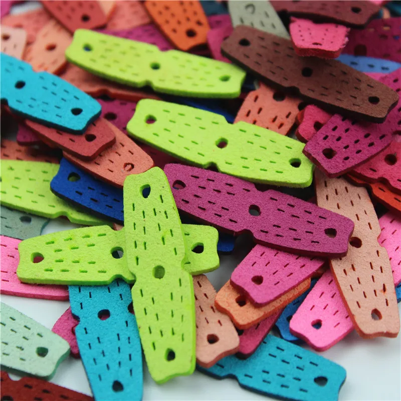 

50Pcs Outdoor Catapults Microfiber Slingshot Pouches Bands With Center Hole Hunting Slingshots catapult hunting accessories