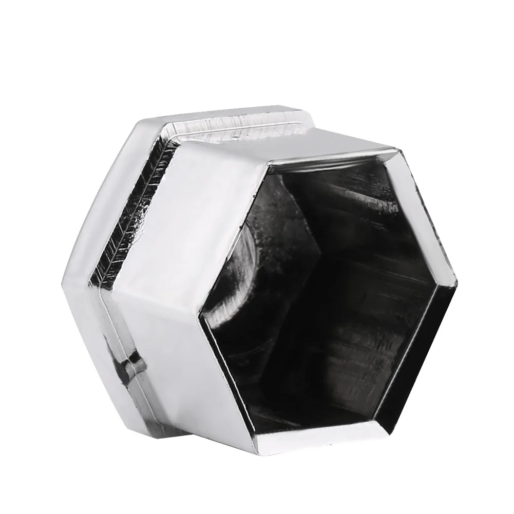 20 шт. универсальные 19 мм хромированные колесные гайка с болтом крышка удалением