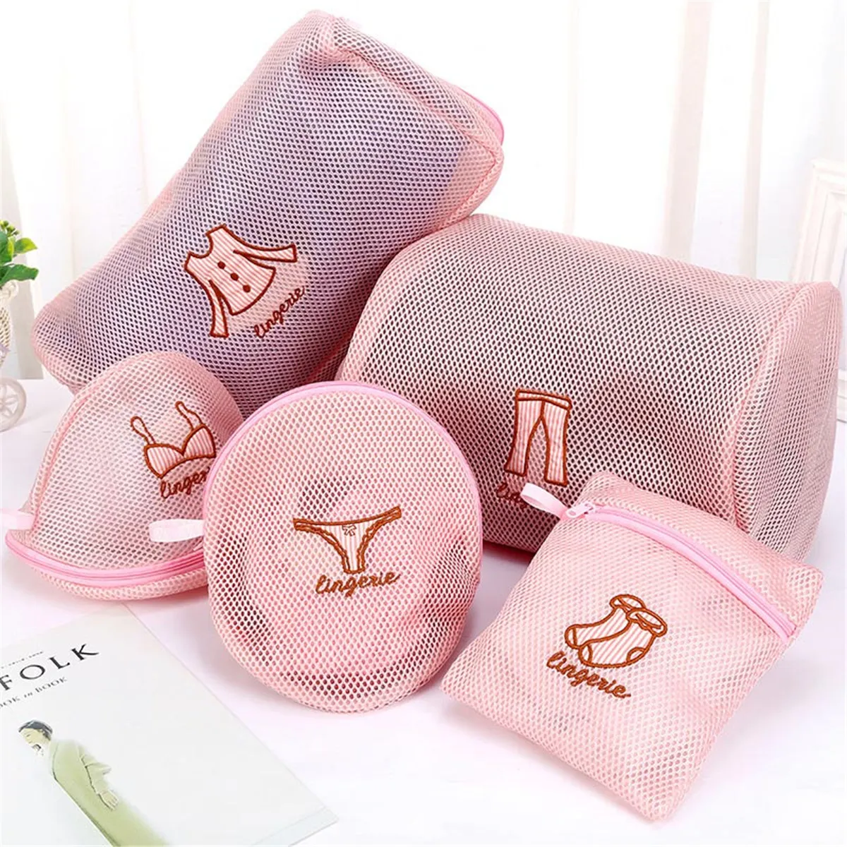 

Washing Net Laundry Bags Bra Mesh Wash Bags Underwear Clothes Washing Bags Clothes Protector Case