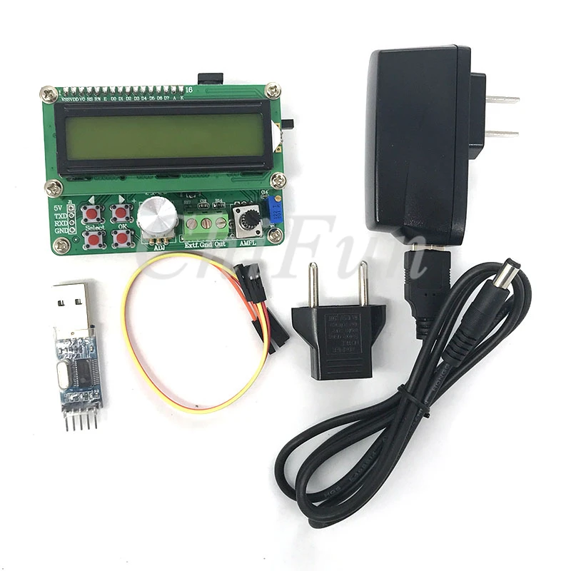 Модуль генератора сигналов FYE050 + USB TTL произвольная форма Функция DDS Частотный