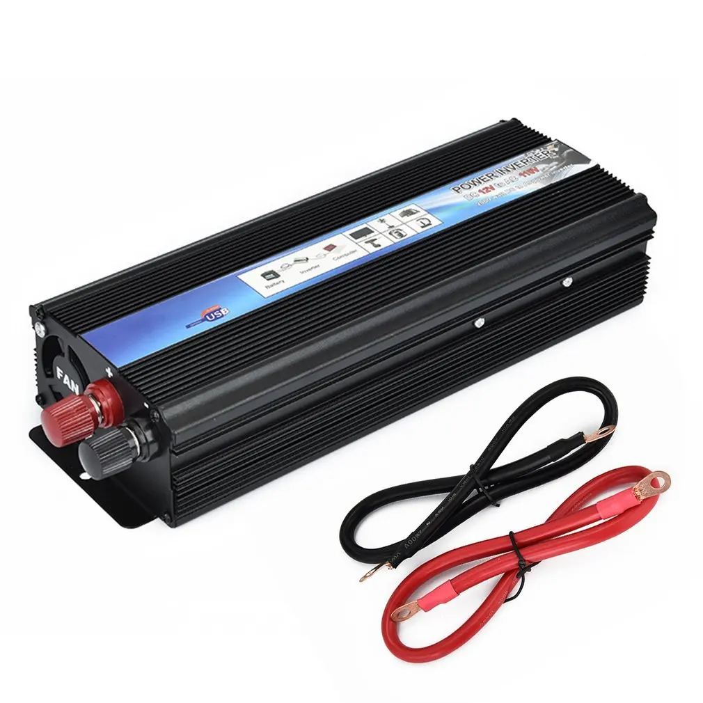 12V DC To AC 110V/220V Auto Inverter 2000W Car Power Modified Sine Wave | Автомобили и мотоциклы