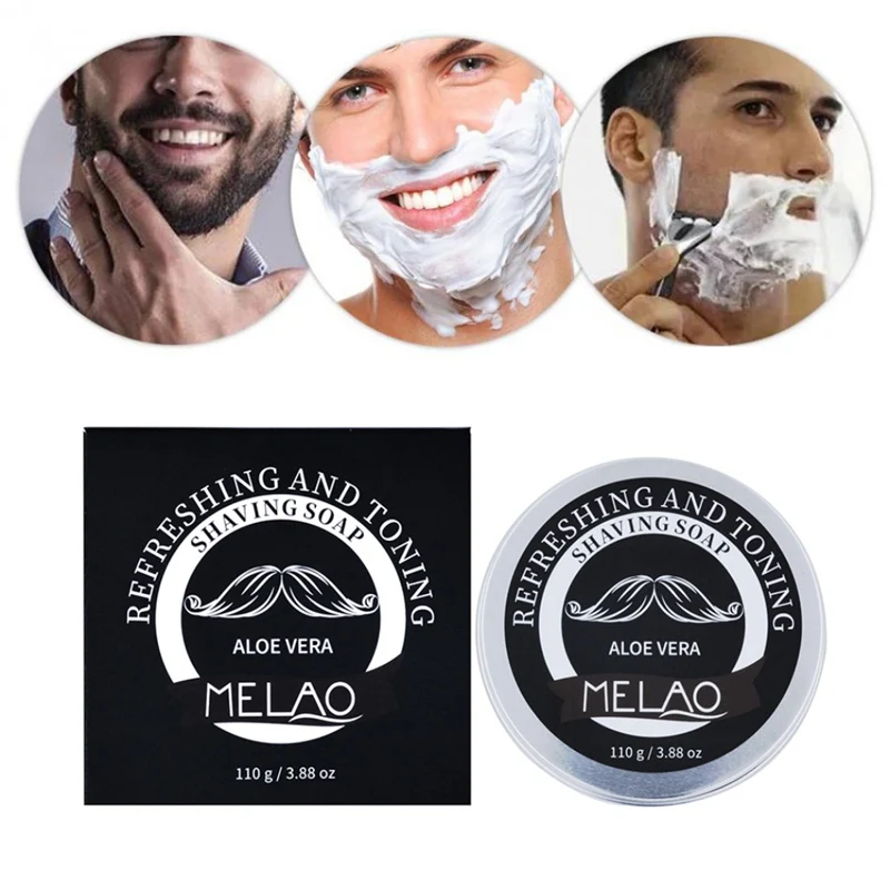Мужской натуральный мягкий крем для бритья Мужская бритвенная Мыльная Пена мыло