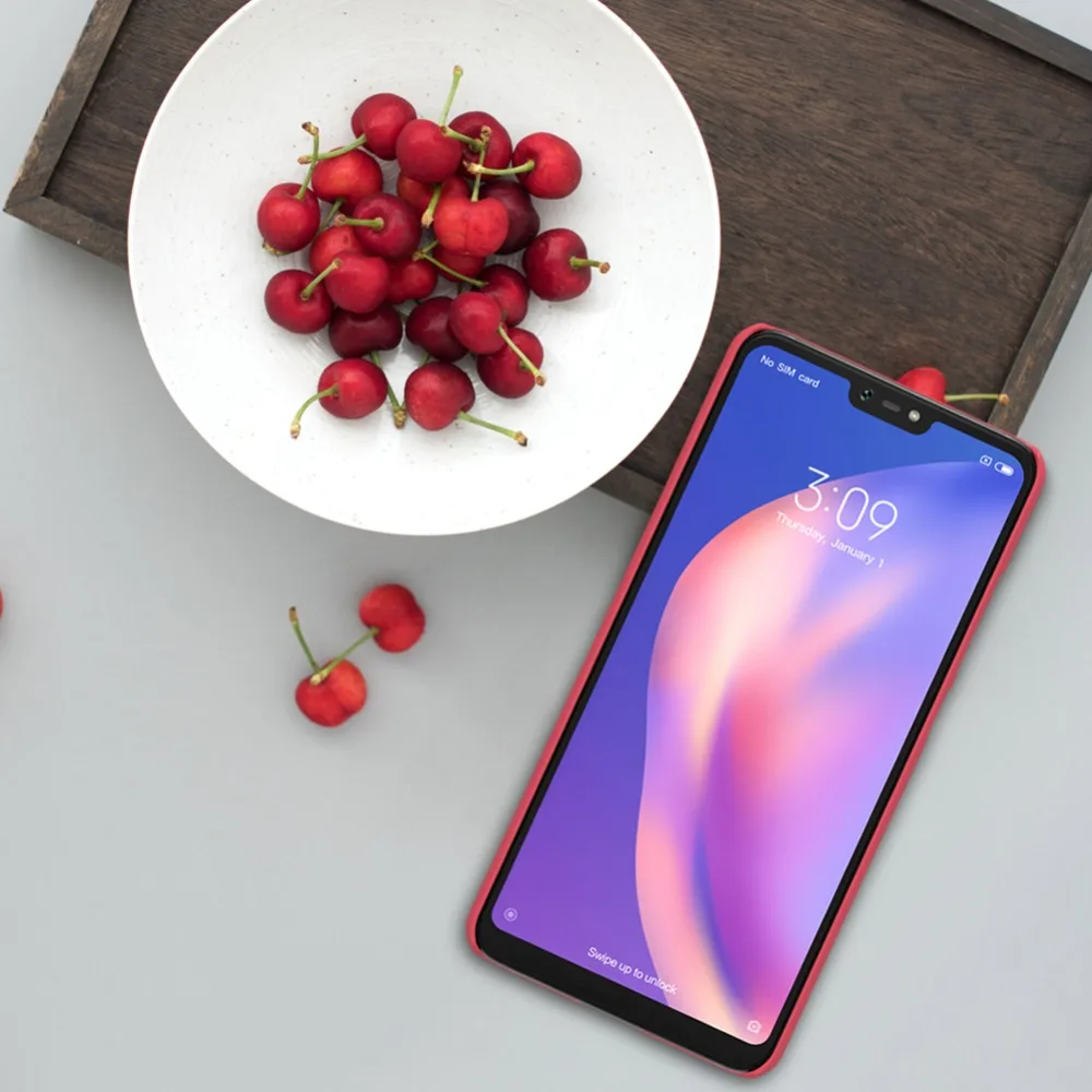 Чехол для Xiaomi Mi8 Lite Nillkin суперматовый защитный чехол 8 Ультратонкий Жесткий Mi Nilkin