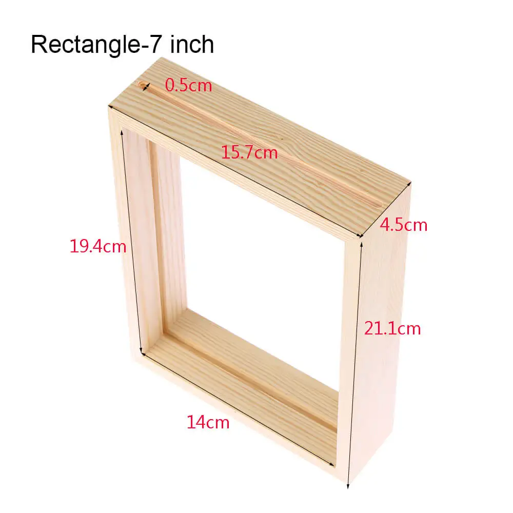 rectangle-7 inch Семейная винтажная мульти фоторамка онлайн домашний декор художественная деревянная Свадебная мини-фоторамка винтажная DIY семейная рамка семейный Декор - Цвет: rectangle-7 inch