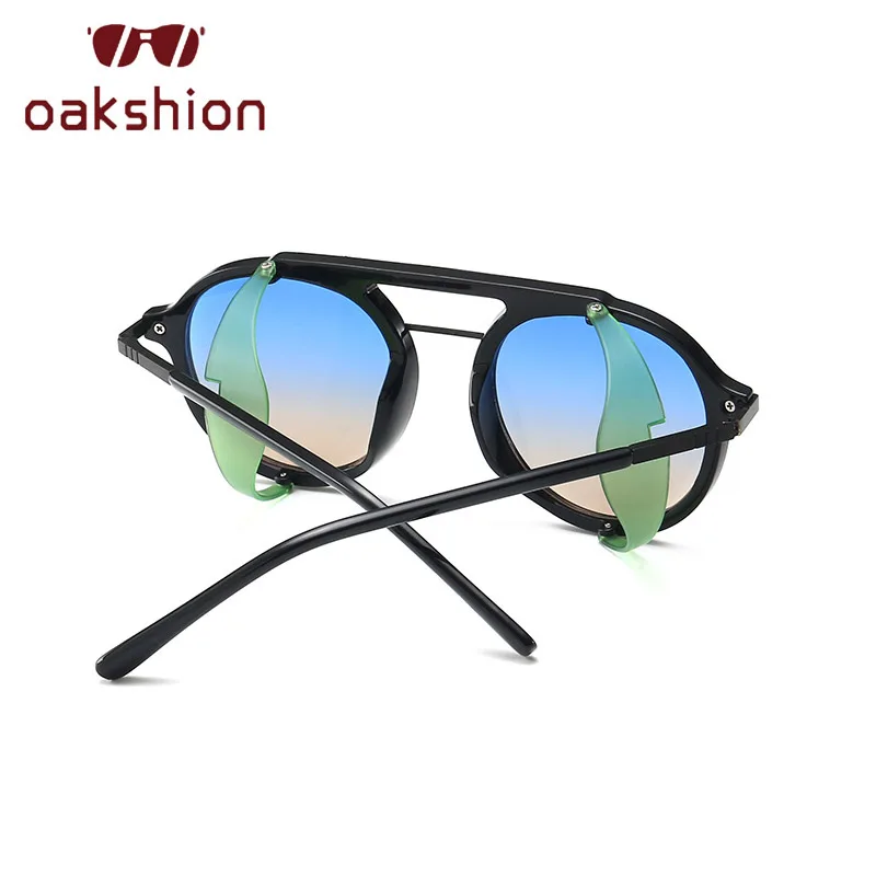 Женские и мужские солнцезащитные очки в стиле стимпанк oakshion европейские
