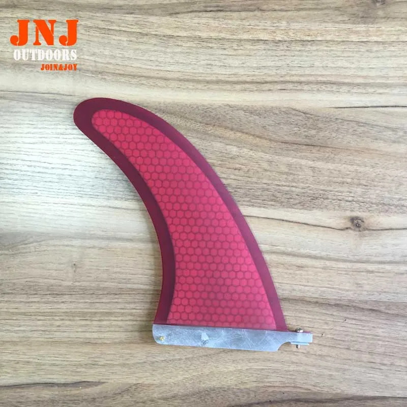 Новый 9 &quotкрасное стекловолокно Sup Centre Fin | Спорт и развлечения