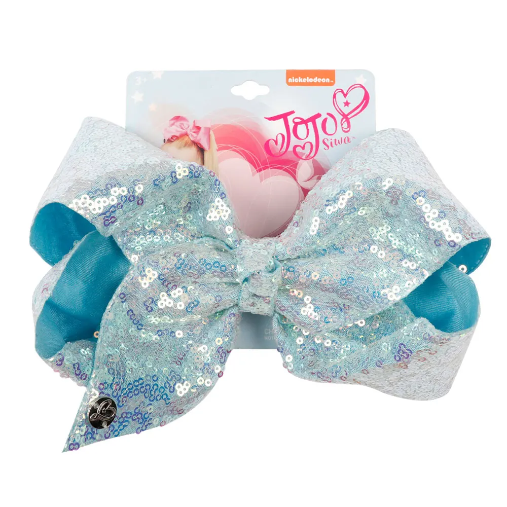 Аксессуары для волос Cheer Bow огромные аксессуары 8 дюймов девочек яркие цветные