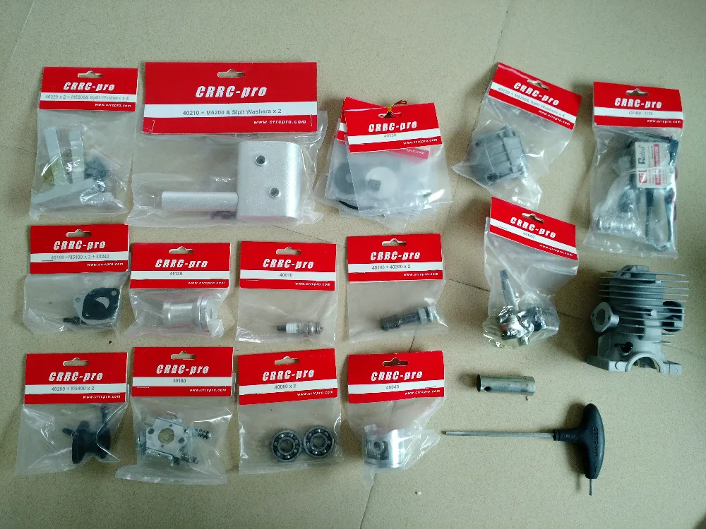 Оригинальные детали для CRRCpro GF40i 40cc газовый двигатель/бензиновый двигатель