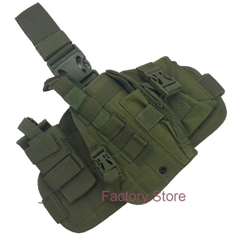 Тактический Молл нейлоновый кобура для ног Glock 1911 M9 M92 HK USP P226 IPSC Пейнтбольного