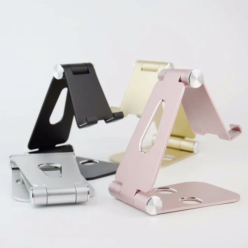 Складной алюминиевый сплав стол планшет мобильный телефон стенды держатели для