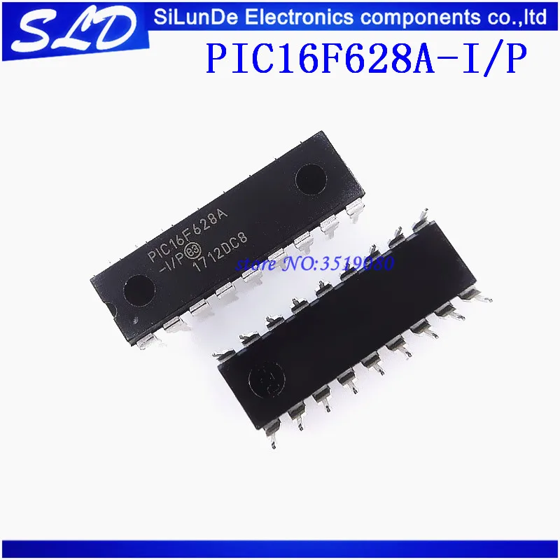 Бесплатная доставка 20 шт./лот PIC16F628A-I/P PIC16F628 16F628A DIP-18 новый и оригинальный в