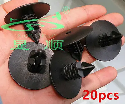 20x для Renault арочная подкладка колеса брызговик отделка Клипсы из ели