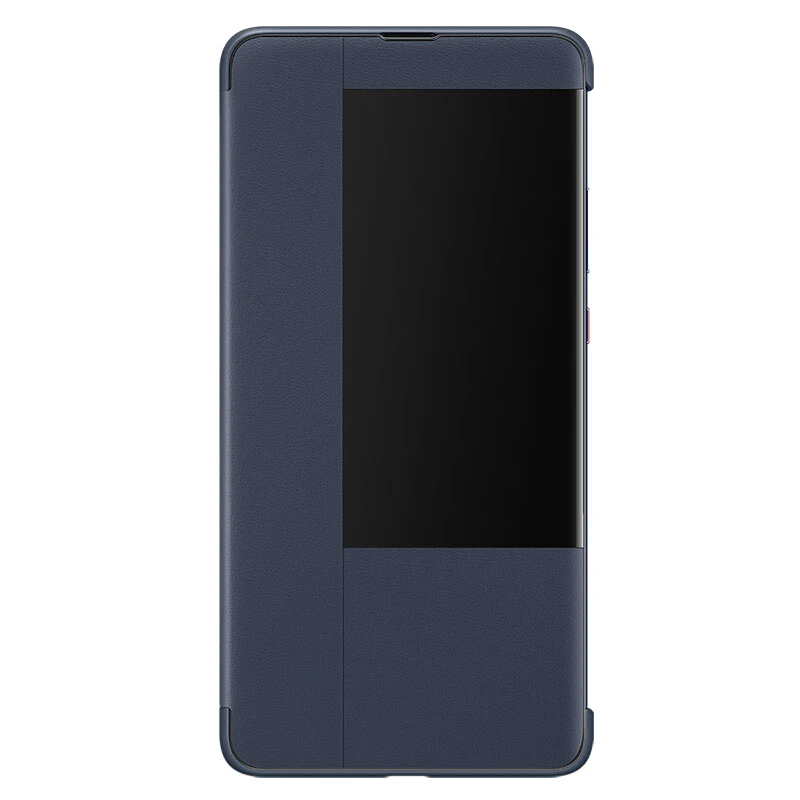 Чехол-книжка для Huawei Mate 20 X кожаный с окошком сенсорного экрана | Мобильные
